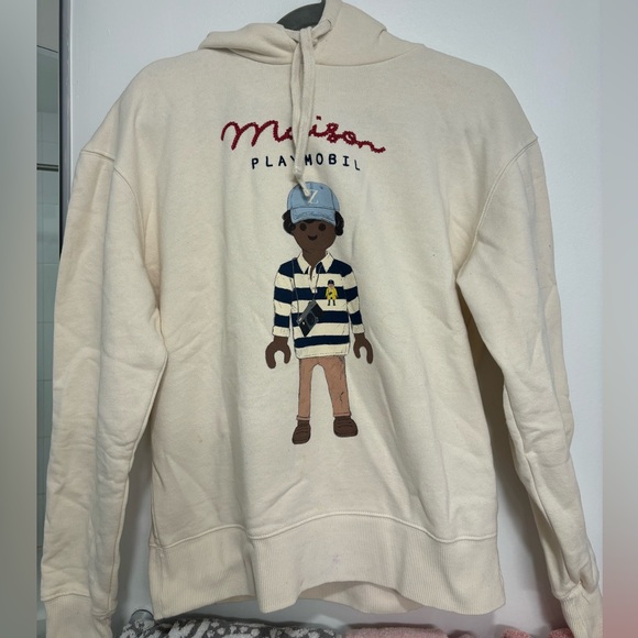 Zara Other - ZARA Maison Playmobil cream hoodie M